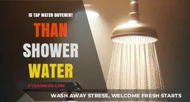 Tap Water vs. Shower Water: Understanding the Differences and Similarities