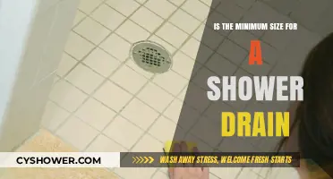 What’s the Minimum Size for a Shower Drain? A Guide