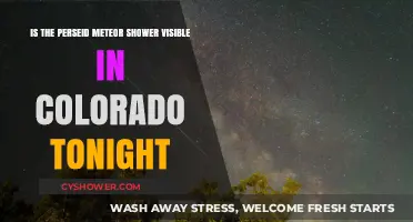 Perseid Meteor Shower Visibility in Colorado Tonight: What to Expect