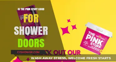Is The Pink Stuff Effective for Cleaning Shower Doors?