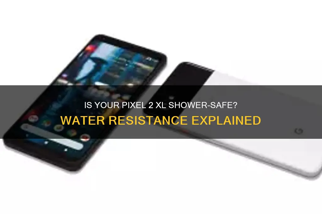 is the pixel 2 xl safe to take in shower