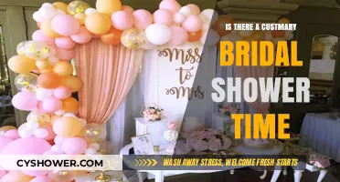 Customary Bridal Shower Timing: When to Celebrate the Bride-to-Be