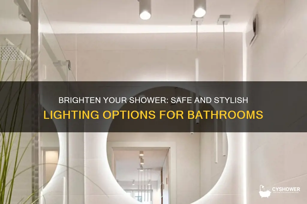 is there a light i can put in my shower