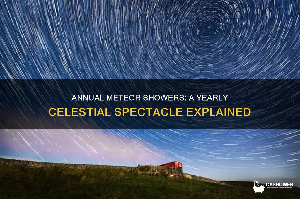 is there a meteor shower every year