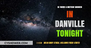 Danville's Night Sky: Meteor Shower Visibility Tonight - What to Expect
