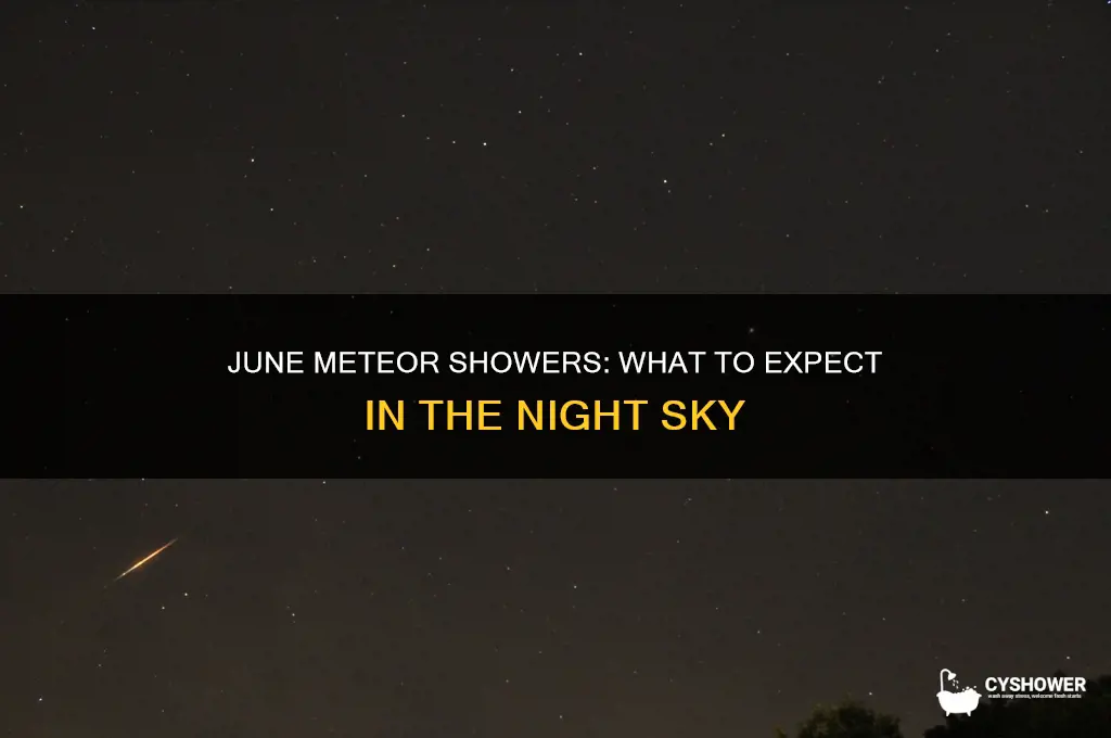 is there a meteor shower in june