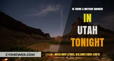 Utah Skies Tonight: Meteor Shower Visibility and Viewing Tips