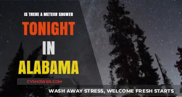 Alabama Skies Tonight: Meteor Shower Visibility and Viewing Tips