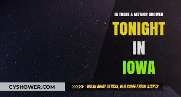 Iowa Skies Tonight: Meteor Shower Visibility and Viewing Tips