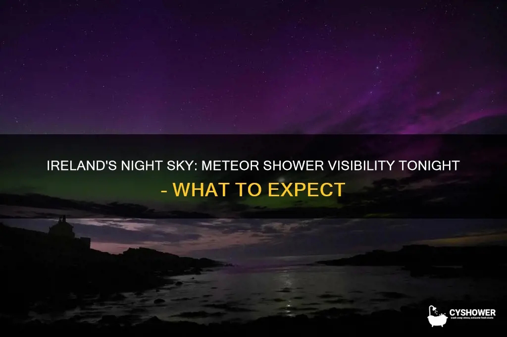 is there a meteor shower tonight in ireland