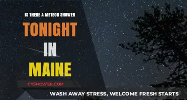 Maine's Night Sky: Meteor Shower Visibility Tonight?