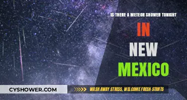 New Mexico Skies: Meteor Shower Visibility Tonight – What to Expect