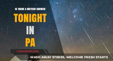 Pennsylvania Sky Watch: Meteor Shower Tonight or Just Stars?