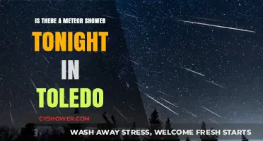 Toledo's Night Sky: Meteor Shower Visibility Tonight - What to Expect
