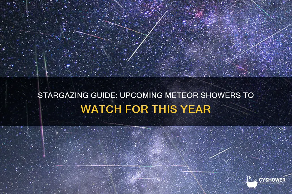 is there a meteor shower