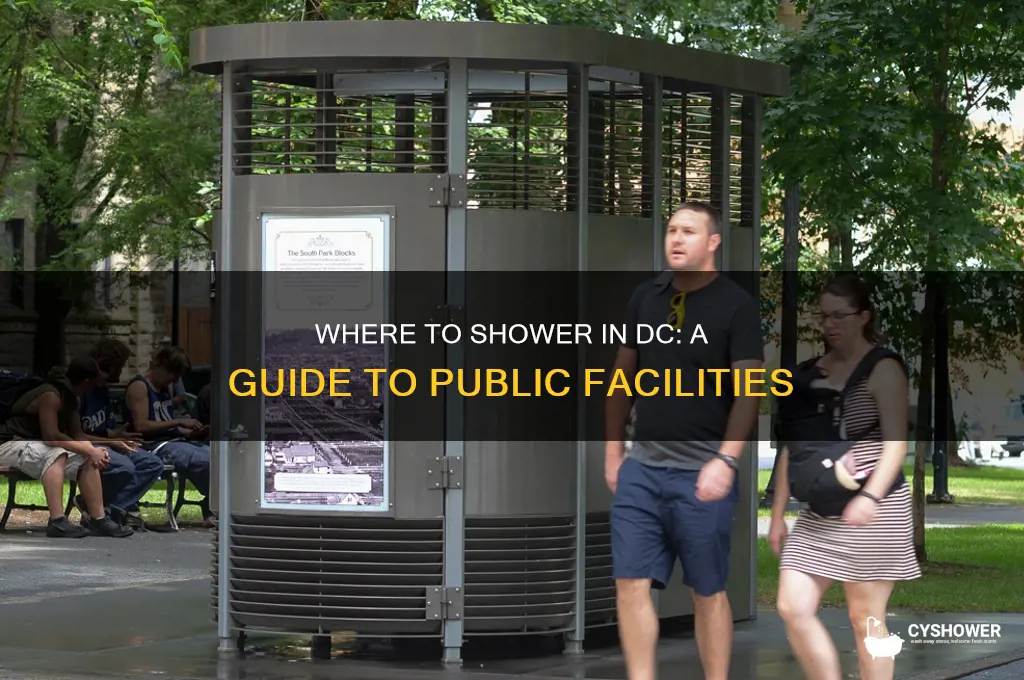 is there a place to take a shower in dc