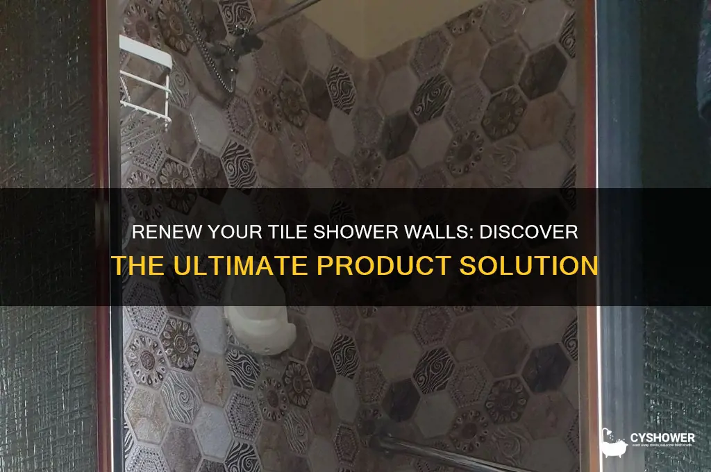 is there a product that can renew tile shower walls