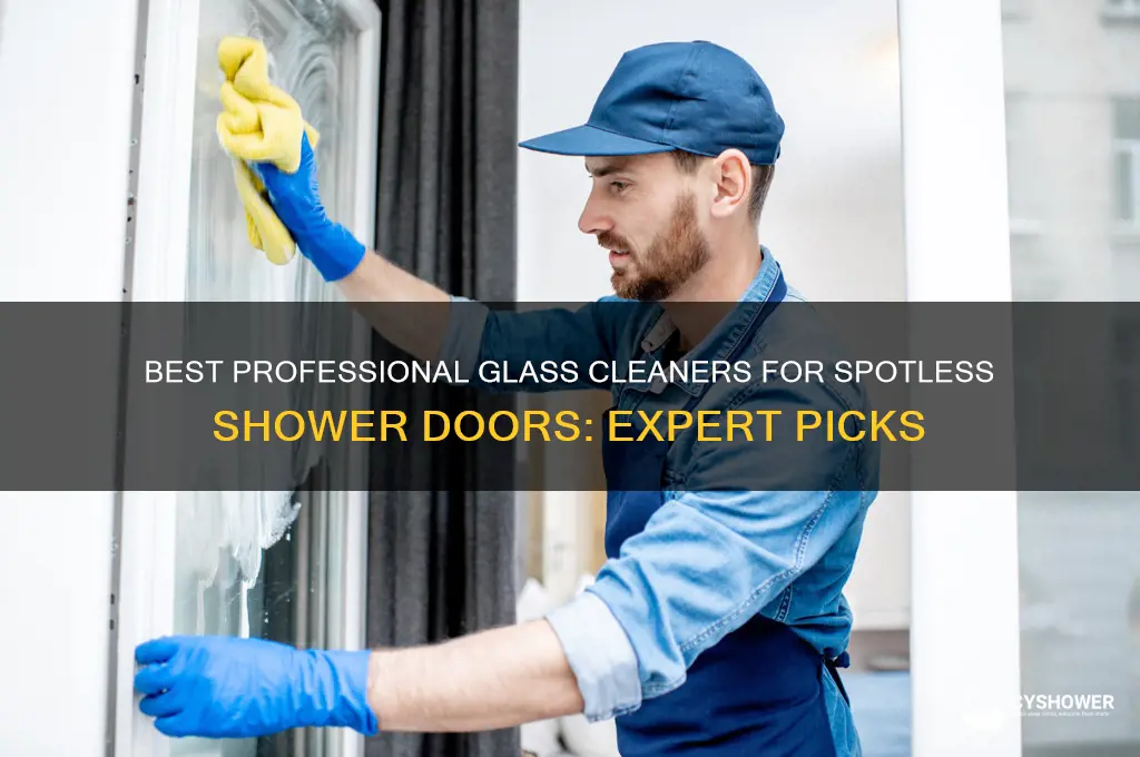 is there a professional glass cleaner for glass shower doors