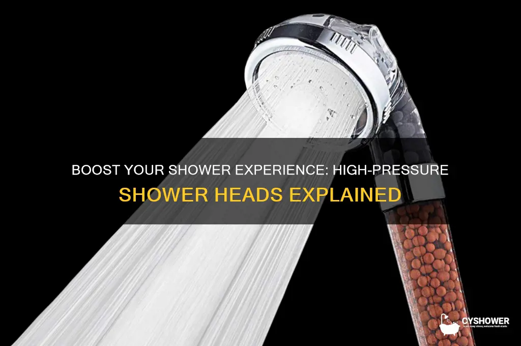 is there a shower head that can increase water pressure