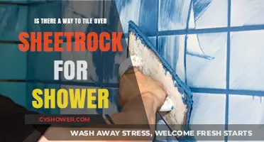 Can You Tile Over Sheetrock for Showers? Expert Tips and Advice