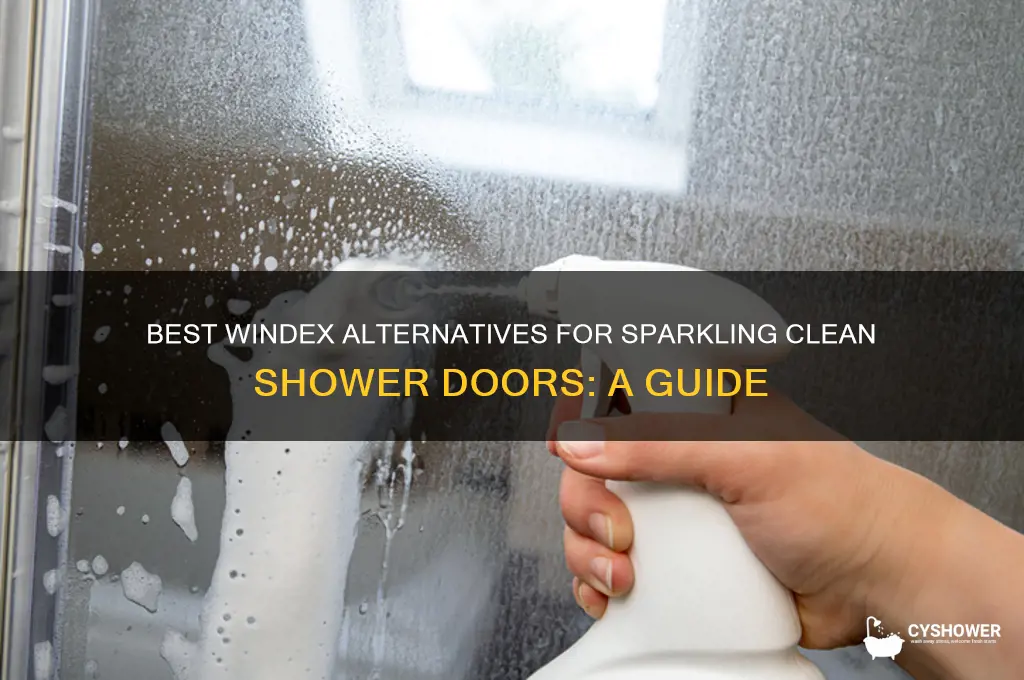 is there a windex that cleans shower doors