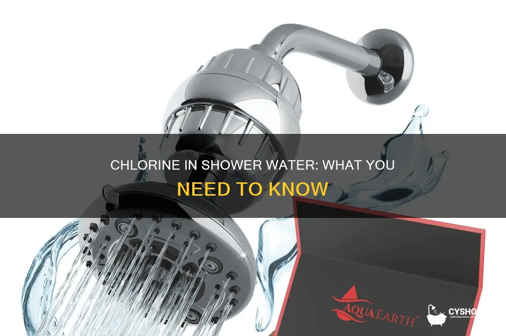 is there chlorine in shower water