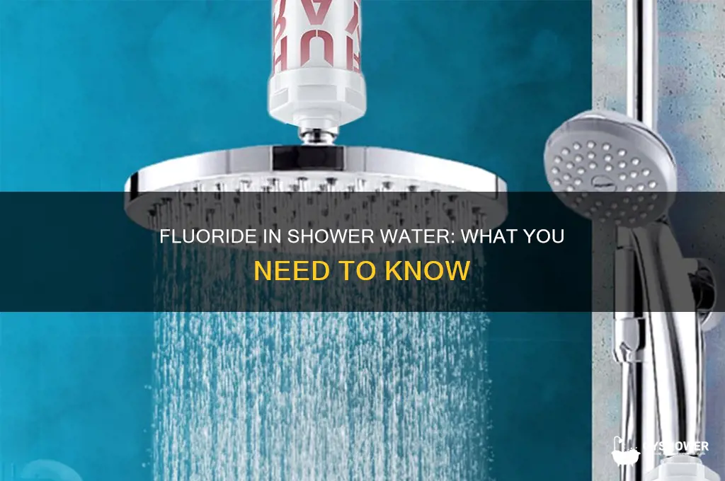 is there fluoride in shower water