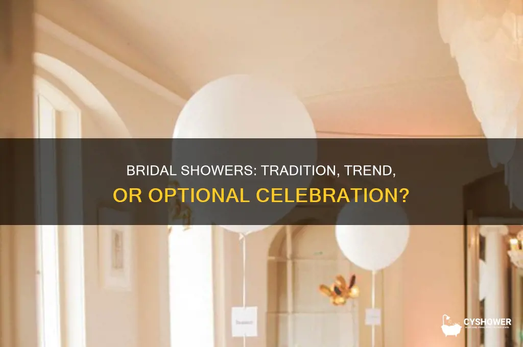 is there such a thing as a bridal shower