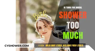 Is a Tiara for a Bridal Shower Over the Top?