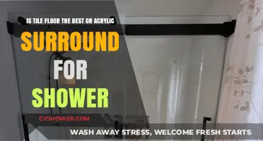 Tile vs. Acrylic Shower Surrounds: Which Option Reigns Supreme?