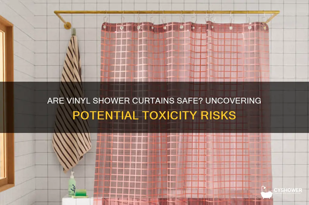 is vinyl shower curtain toxic