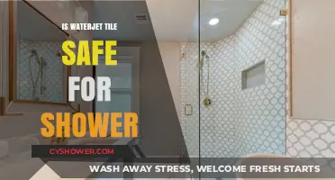 Is Waterjet Tile a Safe Choice for Shower Walls?