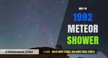 The Spectacular 1992 Meteor Shower: A Night to Remember