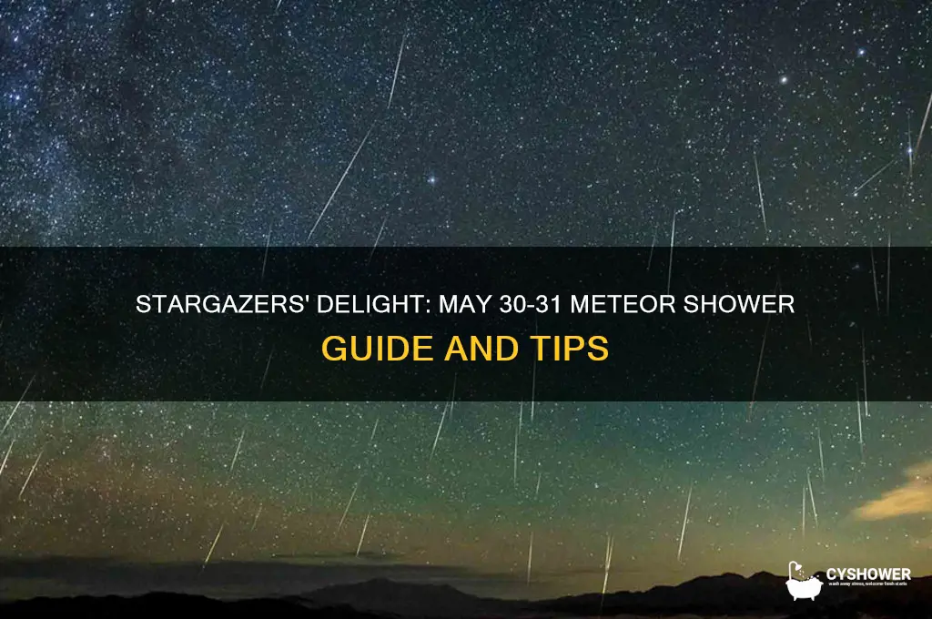 may 30 31 meteor shower