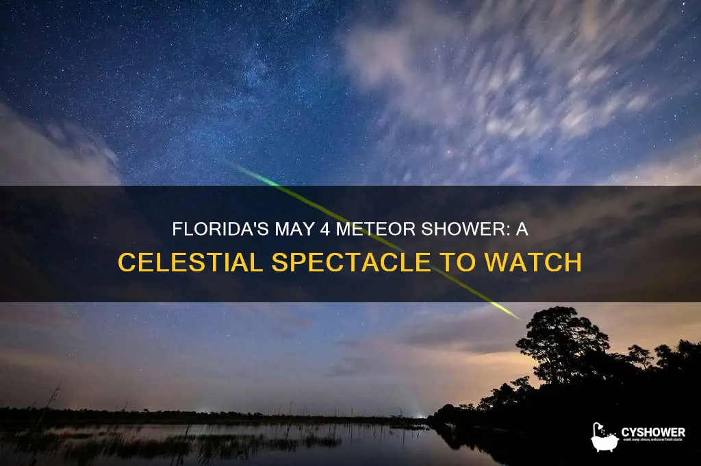 may 4 meteor shower florida