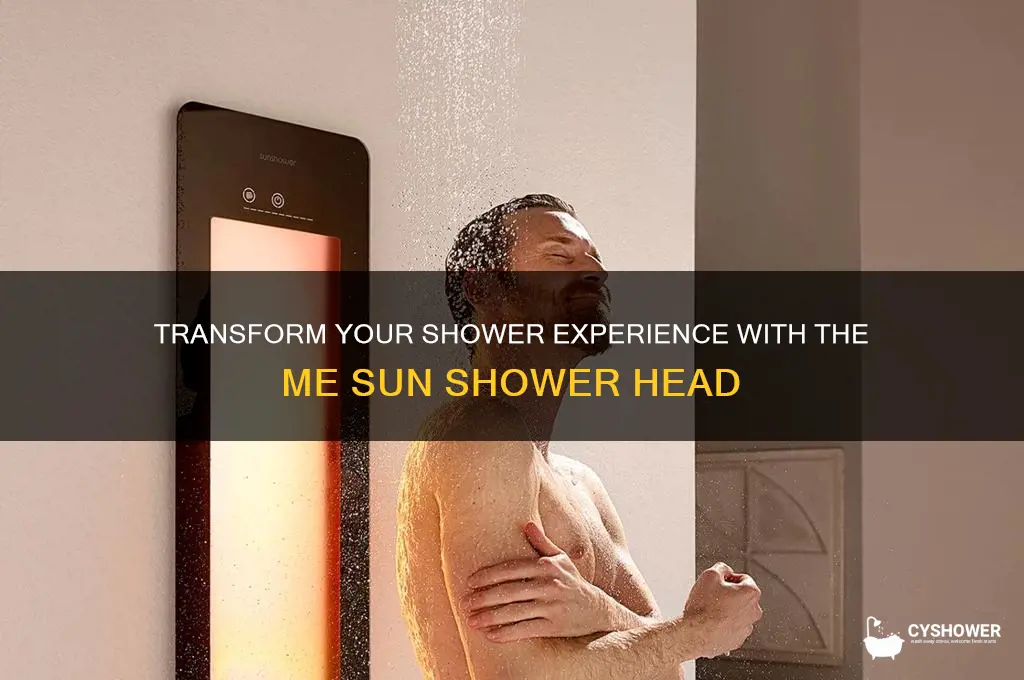 me sun shower head