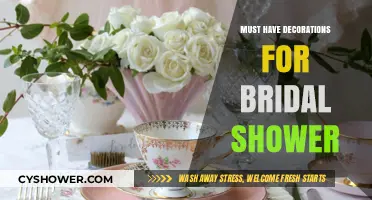 Elegant Bridal Shower Decorations: Must-Have Ideas for a Perfect Celebration