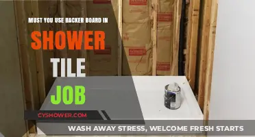 Should You Use Backer Board for Shower Tile Installation?