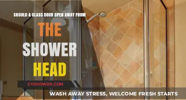 Glass Shower Door Direction: Should It Open Away from the Shower Head?
