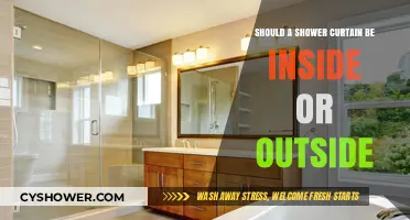 Shower Curtain Placement: Inside or Outside the Tub?
