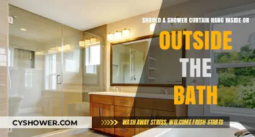 Inside or Out: The Ultimate Shower Curtain Placement Debate