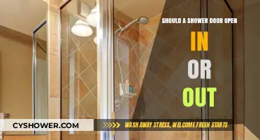 Shower Door Dilemma: Should It Open Inward or Outward?