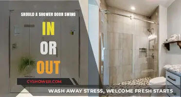 Shower Door Dilemma: Swing In or Out for Safety and Space?