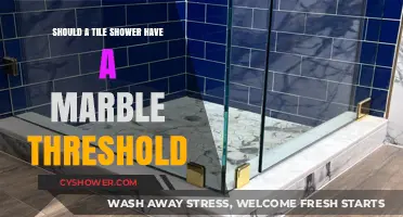 Tile Shower Marble Threshold: Pros, Cons, and Design Considerations