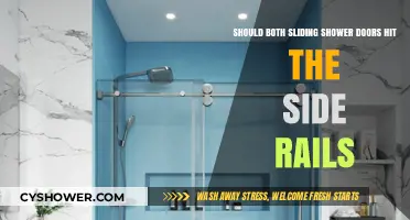 Should Both Sliding Shower Doors Hit Side Rails? Pros and Cons