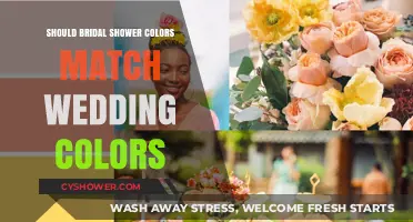 Bridal Shower Colors: Should They Match Your Wedding Palette?