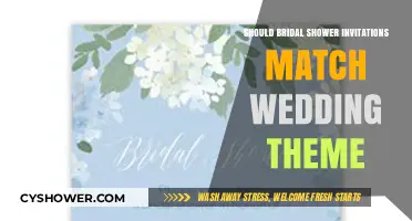 Bridal Shower Invites: Should They Reflect Your Wedding Theme?