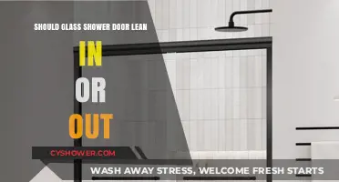 Glass Shower Door Dilemma: Lean In or Out for Safety and Style?