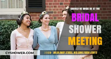 Should the Bride Attend Her Bridal Shower Planning Meeting?