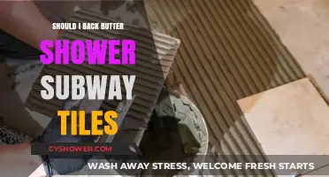 Should You Back Butter Shower Subway Tiles? Pros, Cons, and Tips